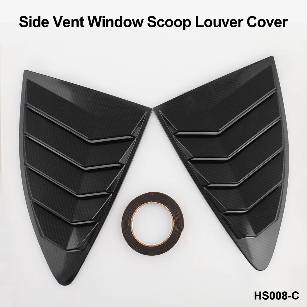 Автомобильный Стайлинг автомобиля наклейка из углеродного волокна 1/4 четверти