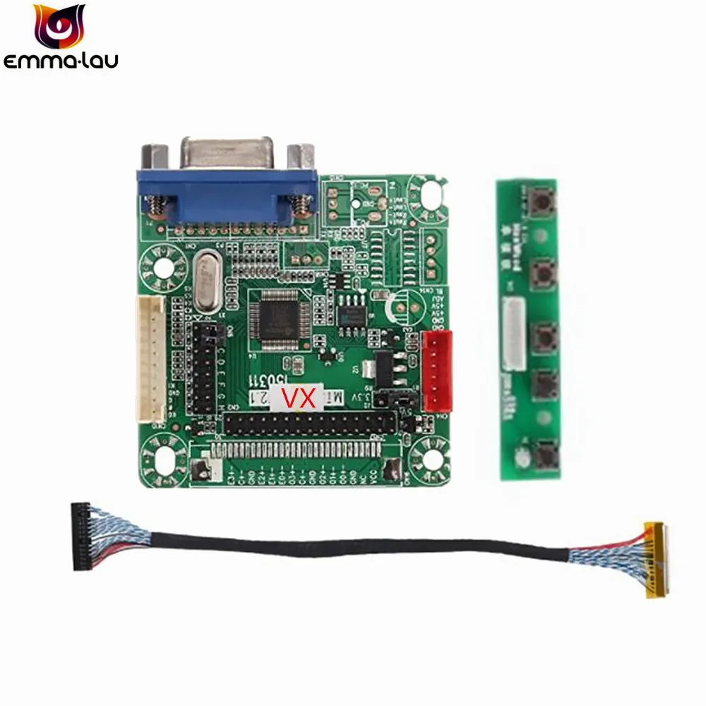 Универсальный LVDS ЖК монитор для телевизора 10 42 дюйма плата контроллера с кабелем