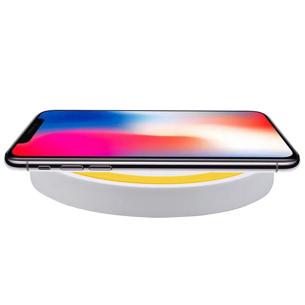 Wireless Chargers Ultra-thin Qi Wireless Charger Power Charging Pad For Iphone XS / XS Max / XR Chargeur Induction Voiture#20