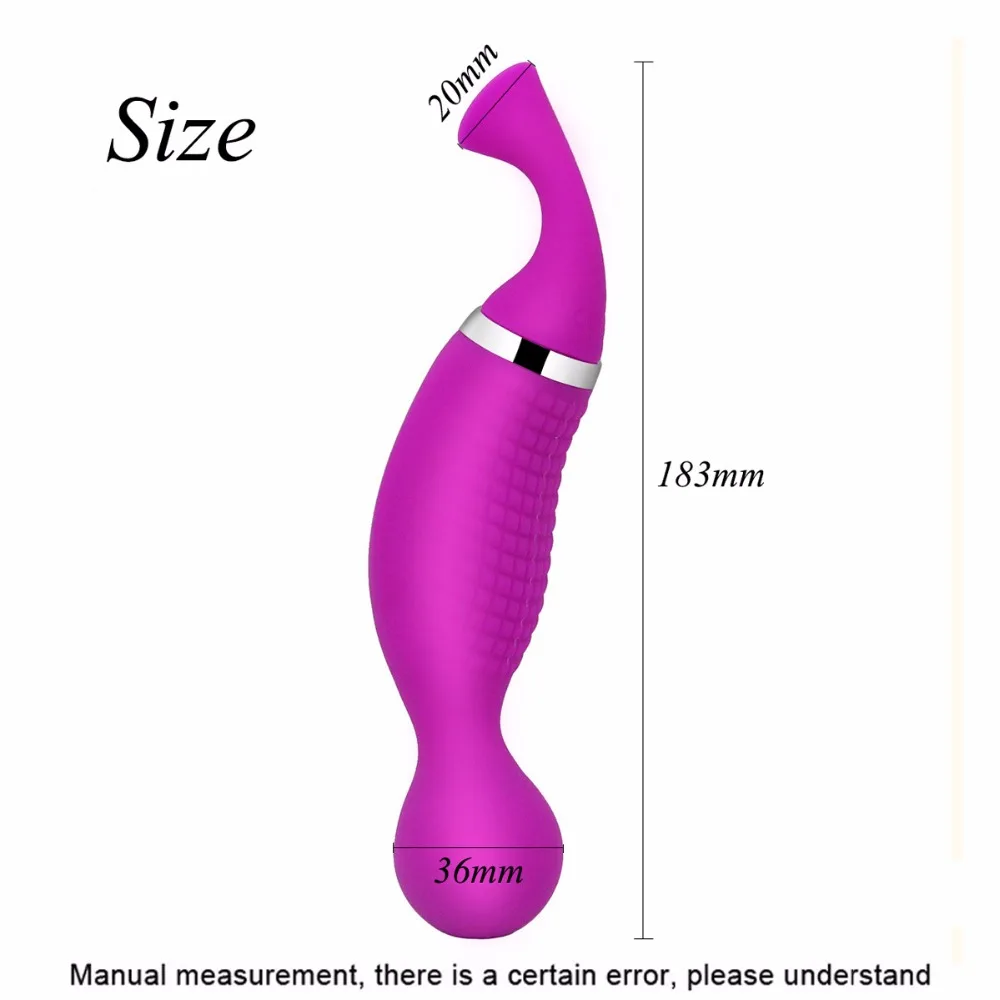 Новый стимулятор всасывания рта вигина Вибратор клитор лизание сосков
