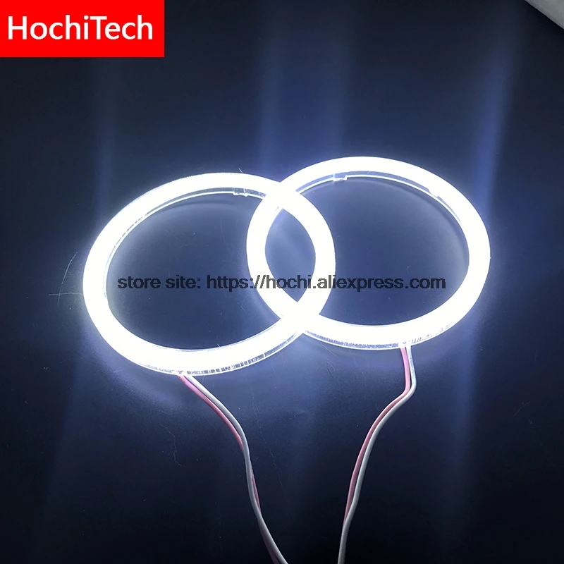 Для Smart Fortwo W451 Mk2 2008 2009 2010 2013 COB Led DRL Дневной свет Белый Halo Cob Led Ангельские глазки кольцо ошибок ультра яркий