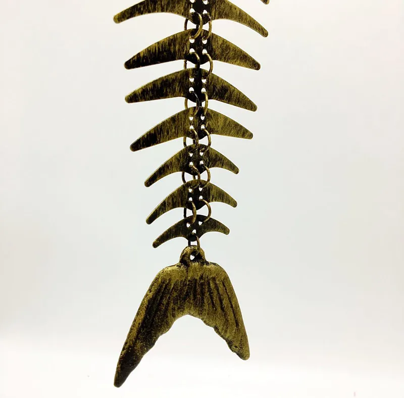 2 шт. винтажный открытый чугунный Колокольчик в виде рыбы металлический