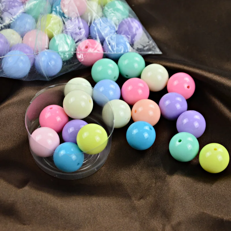 Высококачественные Оптовые Разноцветные Акриловые Бусины свободные