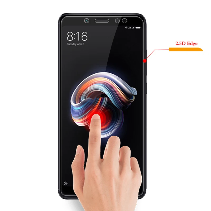 Закаленное стекло Защитная пленка для экрана Xiaomi Redmi Note 5 Noet 5A plus 2.5D 0 26 мм 9 H |