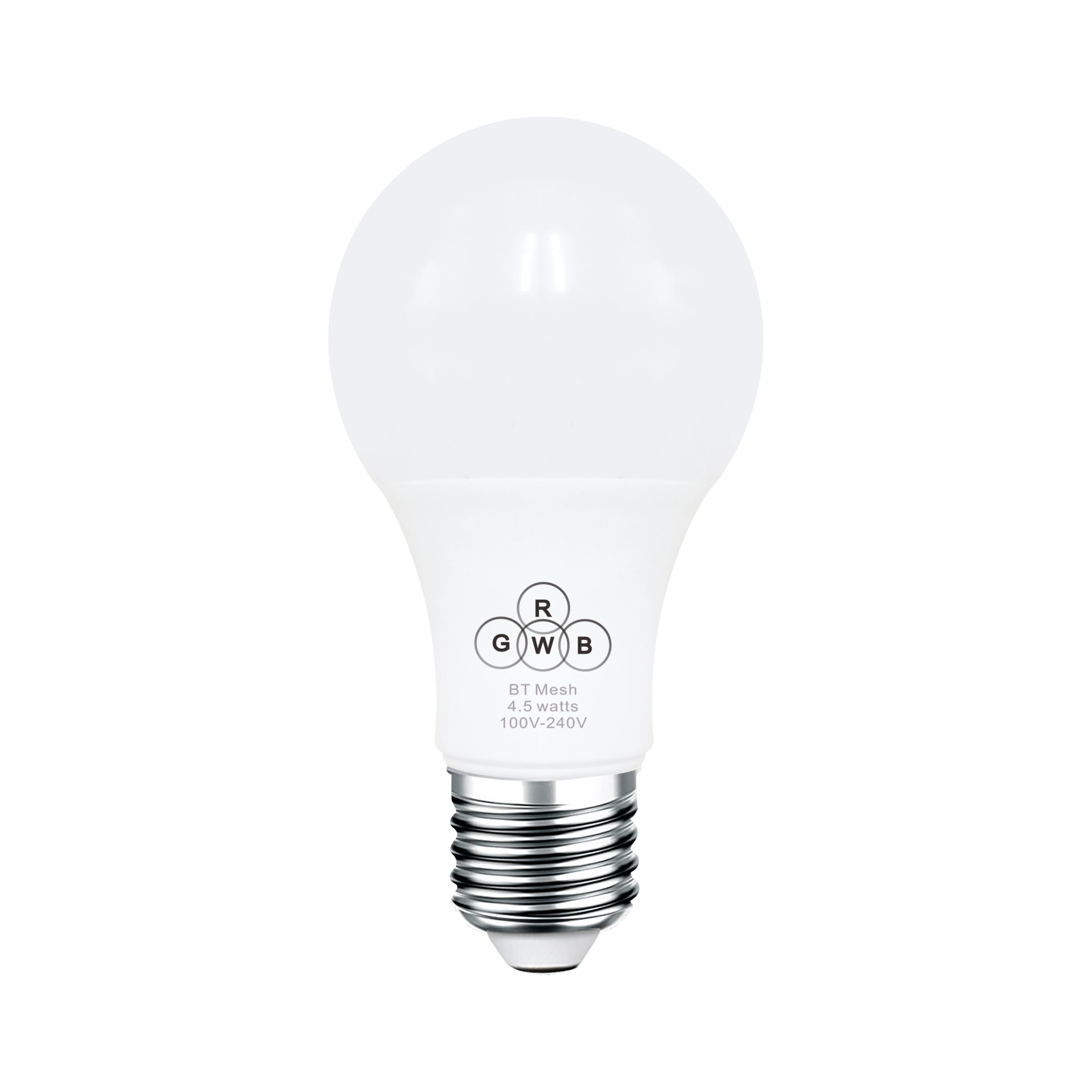 Беспроводная Bluetooth 4 0 умная лампа E27 RGB многоцветная APP дистанционное управление