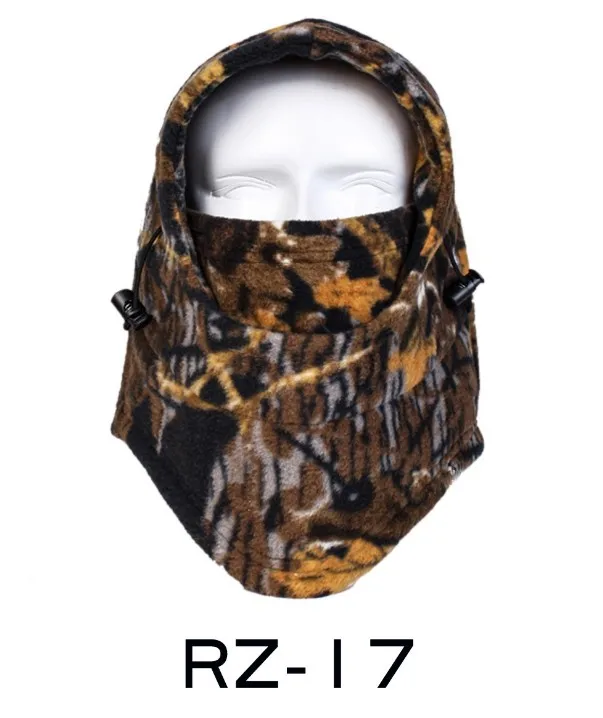 Bionic камуфляжная теплая зимняя куртка из плотного флиса для охоты головной убор