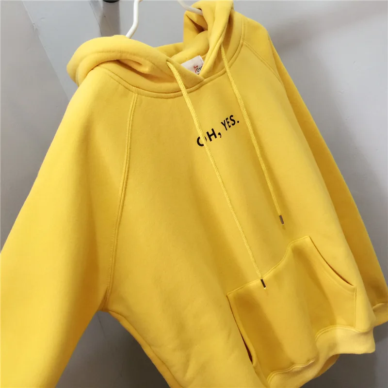M-XXL 6 цветов осенняя Новинка свободный вельветовый плотный пуловер с капюшоном