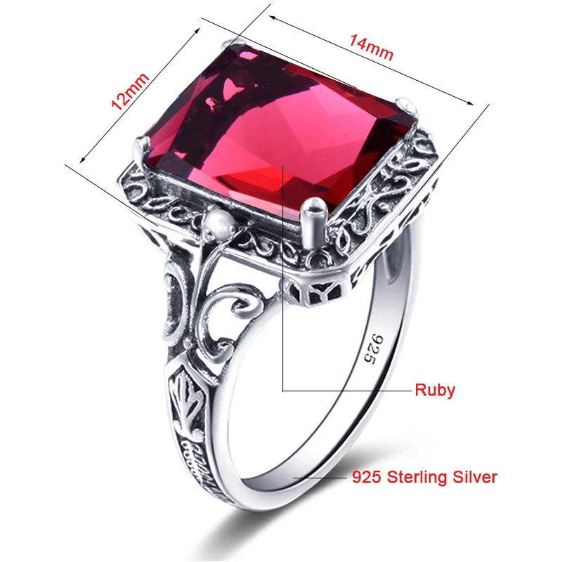 Болгария ювелирное изделие для женщин рубиновый кмень с украшением в виде