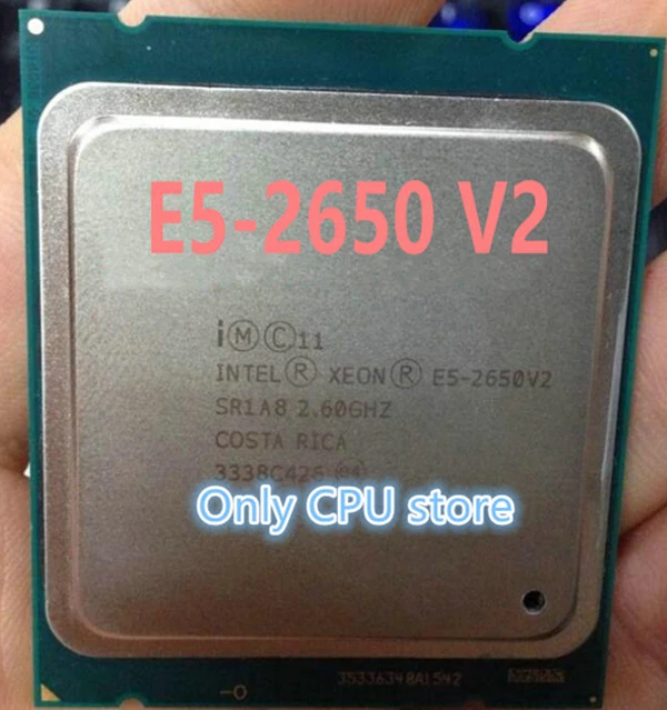 Процессор Intel Xeon V2 процессор E5 2650 2 6 ГГц LGA 2011 SR1A8 Восьмиядерный для настольного ПК