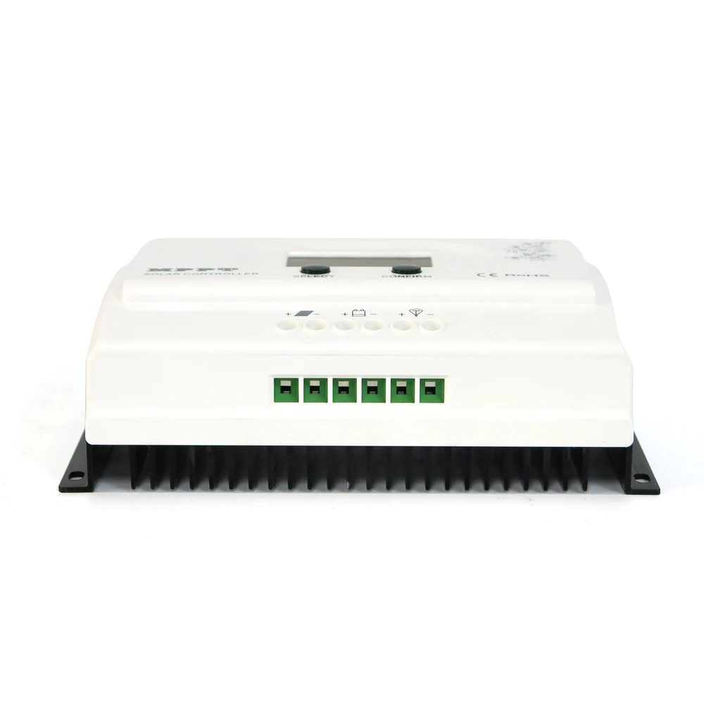 Wiser3 20A 30A 40A 50A MPPT Контроллер заряда с ЖК дисплеем RS485communication 12В/24В авто|solar charge