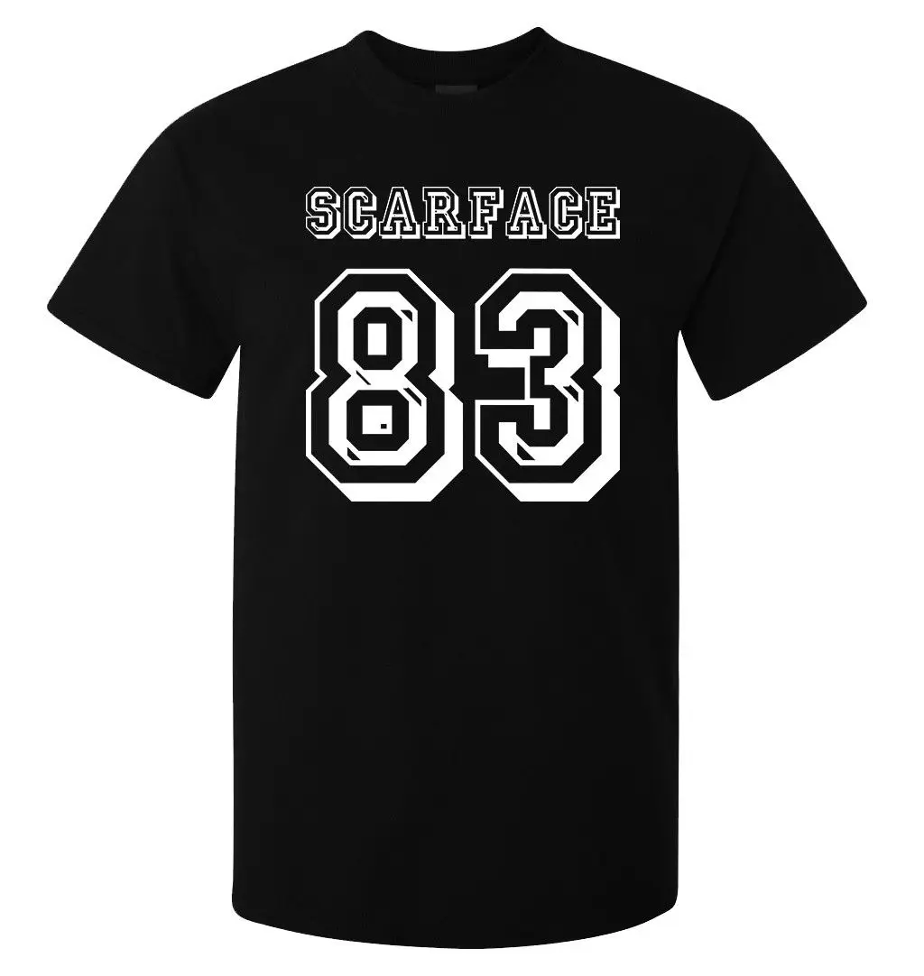 Scarface 83 стильная Качественная мужская рубашка с надписью (Женская в наличии)