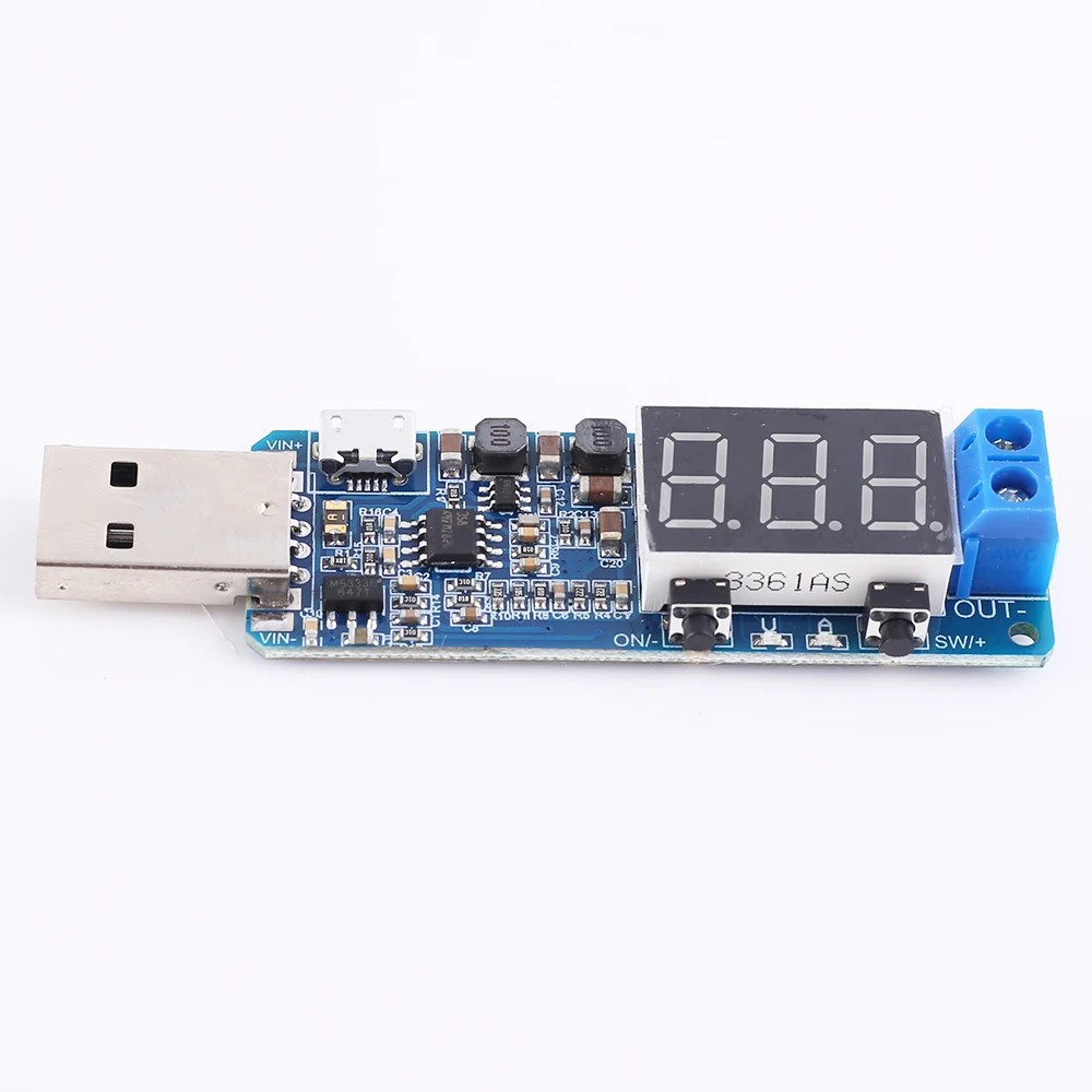 DC-DC 15 Вт Регулируемый USB понижающий модуль питания быстрое зарядное устройство CVCC понижающий повышающий преобразователь напряжения