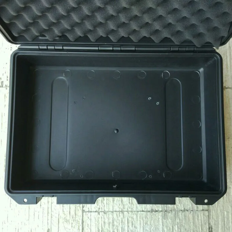 

SQ3828H Internal 380*280*165mm light weight plastic easy carrying case for tablets transportion