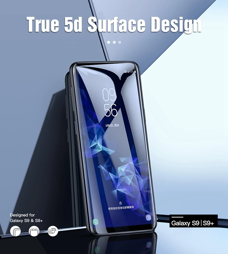 TOMKAS 5D стекло для samsung Galaxy S8 S9 Plus Защитная пленка для экрана полное покрытие изогнутые края для Galaxy Note 9 8 Защита экрана