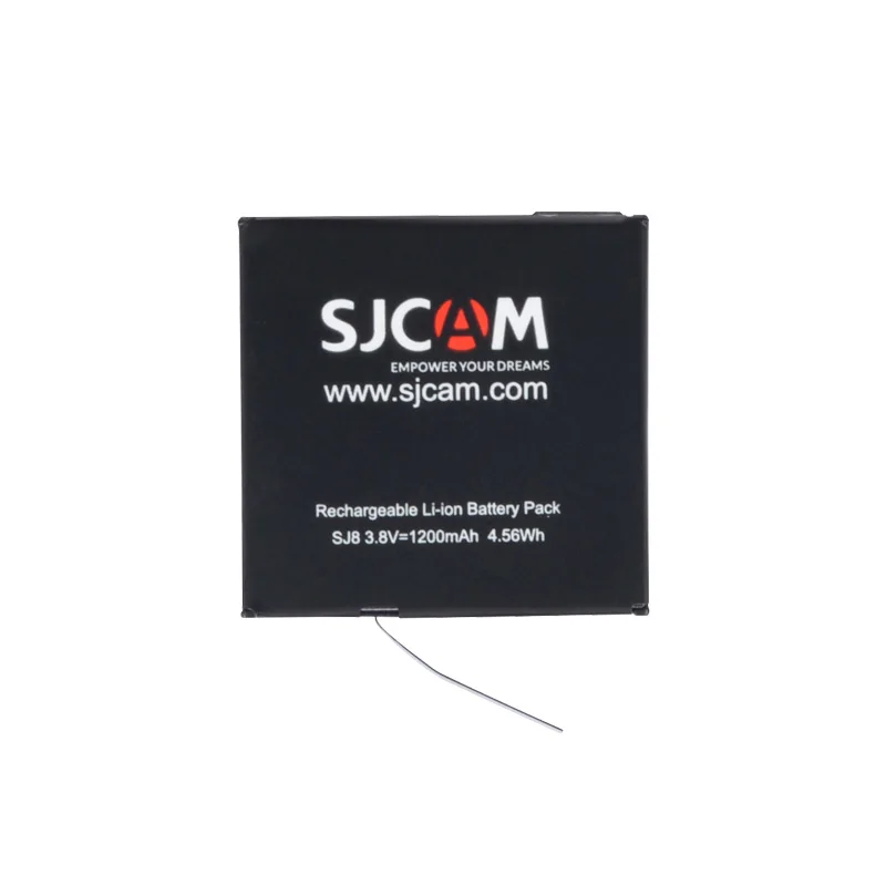 Оригинальные аксессуары серии SJCAM SJ8 двойное зарядное устройство + 2 шт. 1200 мАч