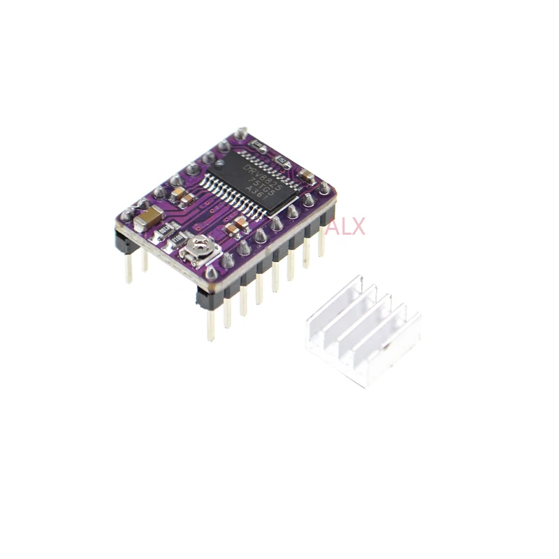 DRV8825 DC шаговый двигатель драйвер модуль Плата с радиатором 3D принтеры части