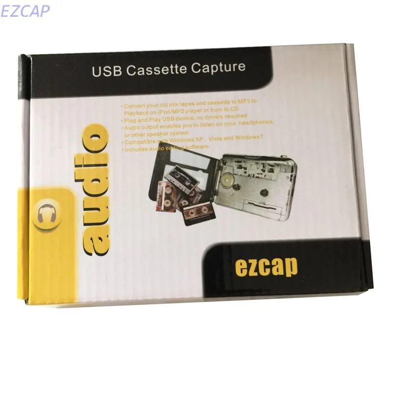 USB кассета Walkman плеер конвертер преобразование olc ленты в mp3 через ПК для windows mac linux