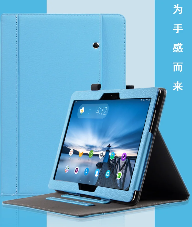 Чехол из искусственной кожи для lenovo E10, защитный смарт-чехол для tab4 10plusTB-x104/x304N/x704F10.1 дюймов, чехол для планшета, бизнес-Чехол