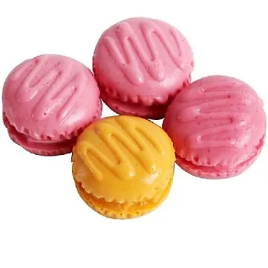 3 отверстия в форме макарунов силиконовая форма для помады полимерная глина