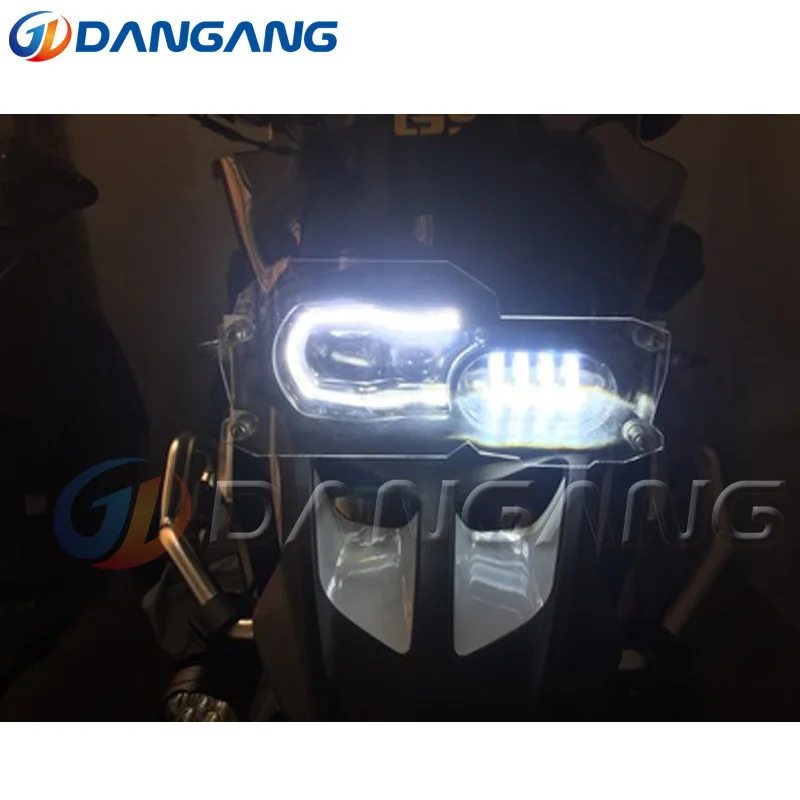 Для BMW F650GS F700GS F800GS и Adv F800R светодиодный проектор фар (как глаза ангела)|projector