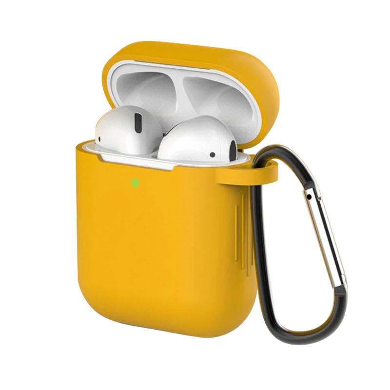 14 Мягкий силиконовый чехол из ТПУ для Airpods, аксессуары, защитный чехол, прозрачный Ультратонкий чехол, противоударный держатель для Apple Air Pods - Цвет: 14