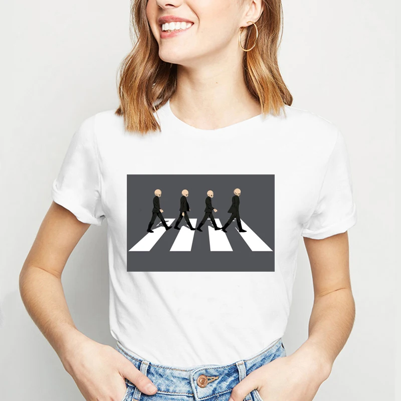 2019 модная футболка с принтом Повседневная Женская музыкальная крутой для