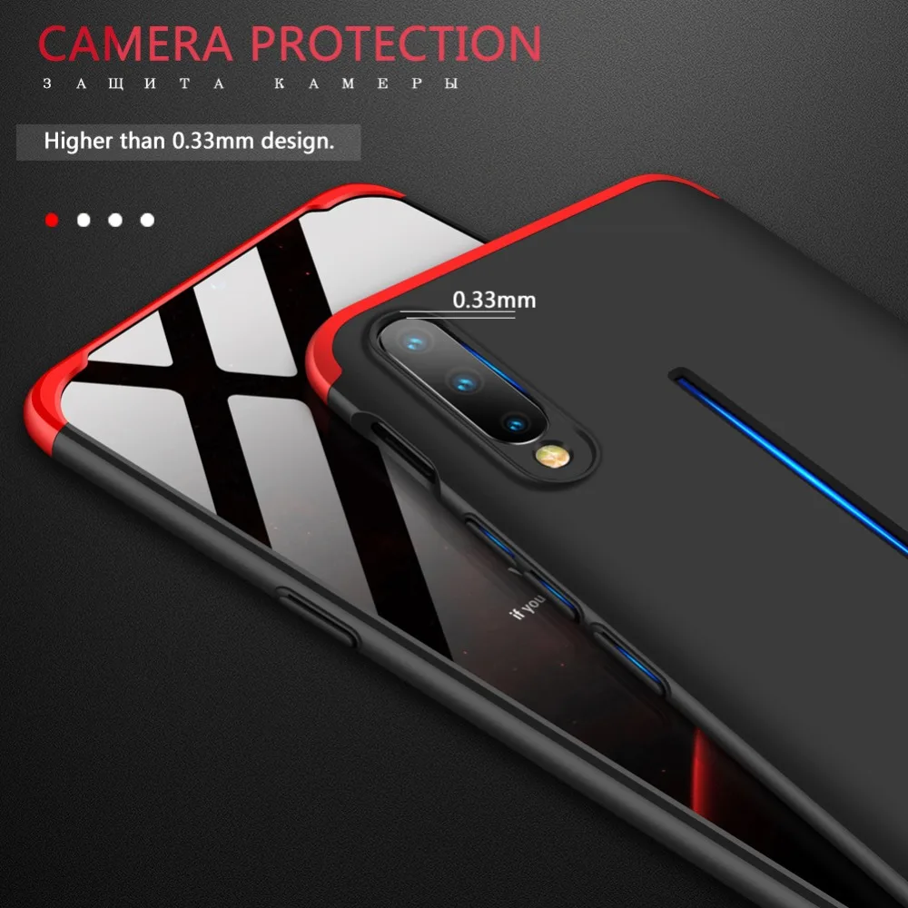 GKK Оригинальный чехол для VIVO iqoo 360 полная защита противоударный 3 в 1 ультра тонкий