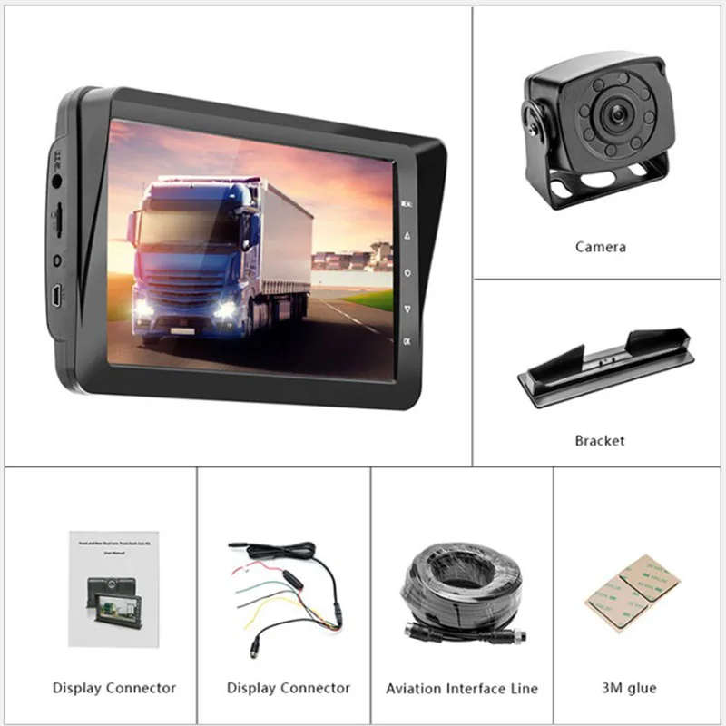 SWM 1080P HD автомобиль грузовики автобус камера s DVR двойной видеорегистратор запись 7