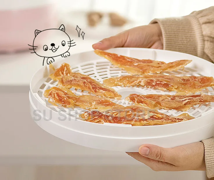 Сушеные фрукты овощи трава мясо машина бытовой мини-Дегидратор для пищевых продуктов домашнее мясо обезвоженное 5 лотков закуски осушитель воздуха