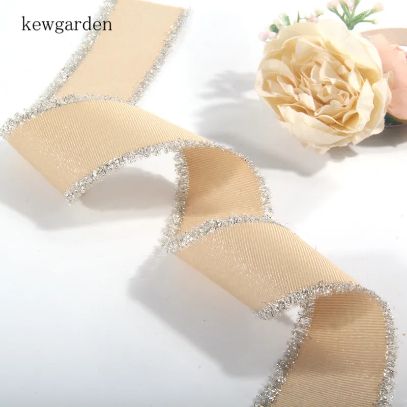 Kewgarden 1 5 &quot38 мм 1&quot 25 пушистая корсажная лента для кромки ленты DIY аксессуары
