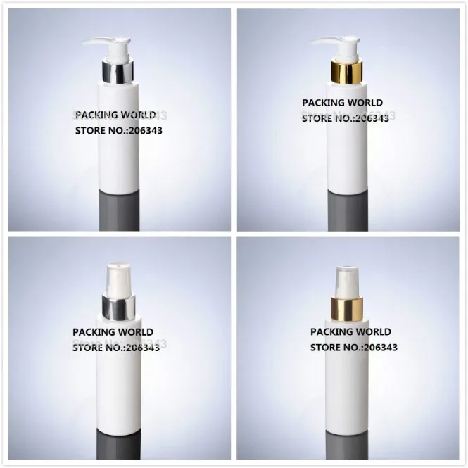 Белая бутылочка для домашних животных 100 мл воды/тонера/воды с