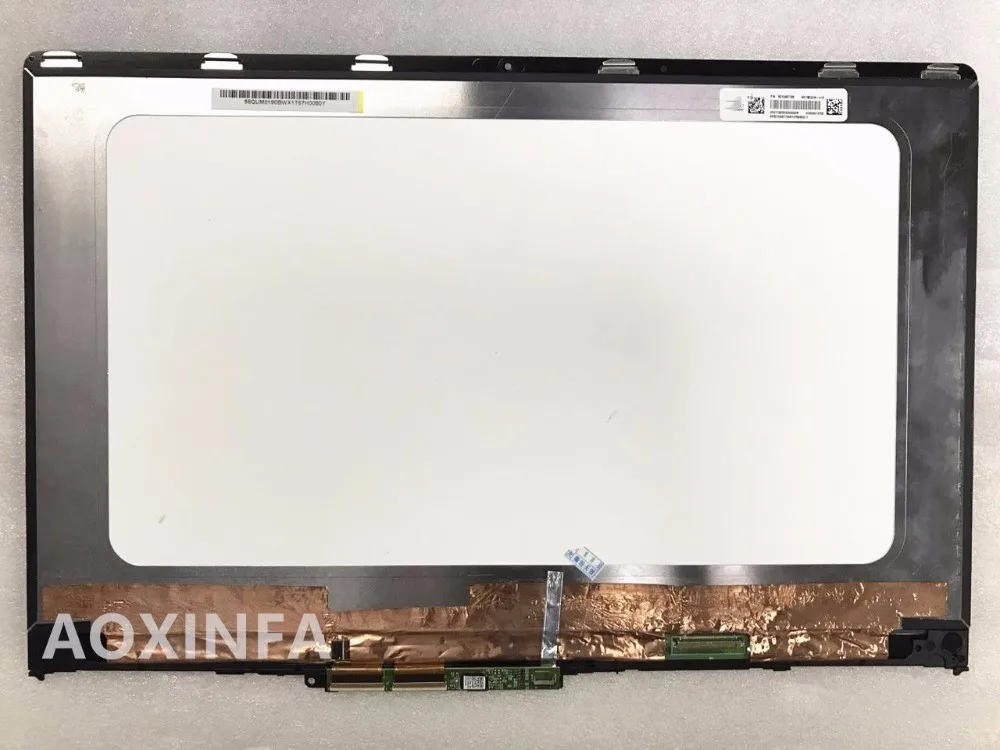 for lenovo yoga 710 15ibk 80v50018us 80v50010us 15 6 uhd 4k fhd lcd display matrix touch screen digitizer assembly with frame free global shipping