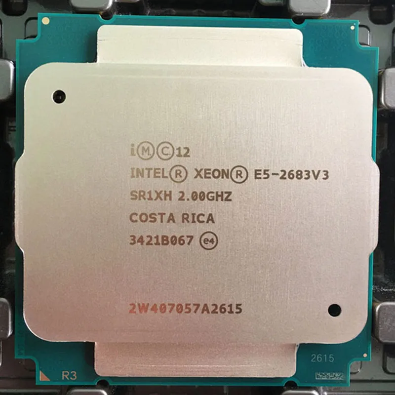 Процессор Xeon 2683 2 00 ГГц 14 ядер процессор E5 V3 2683V3 2683v3 TPD 120 Вт e5 v3 1 год гарантии|xeon e5|xeon