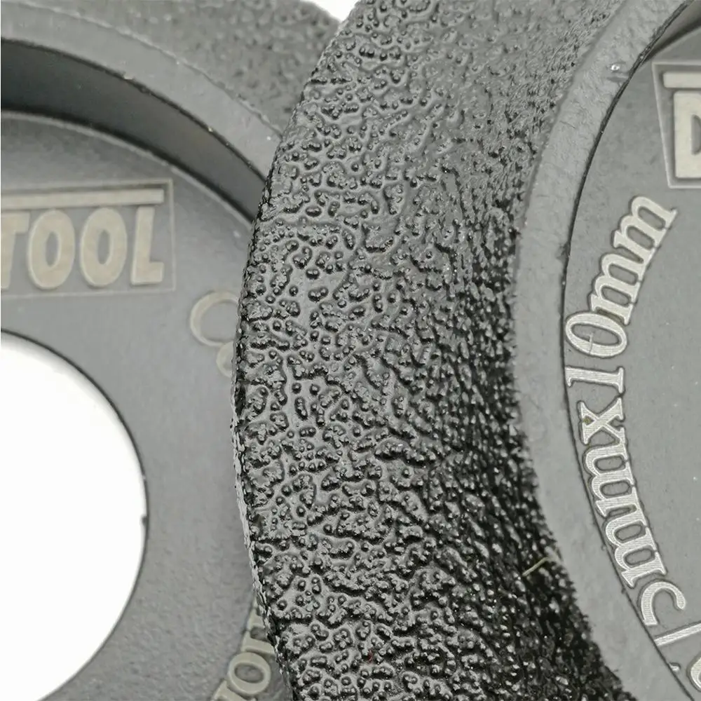 DT DIATOOL 2шт 75 мм/3 &quotвакуумная пайка алмазный шлифовальный круг Demi bullnose Edge Профиль