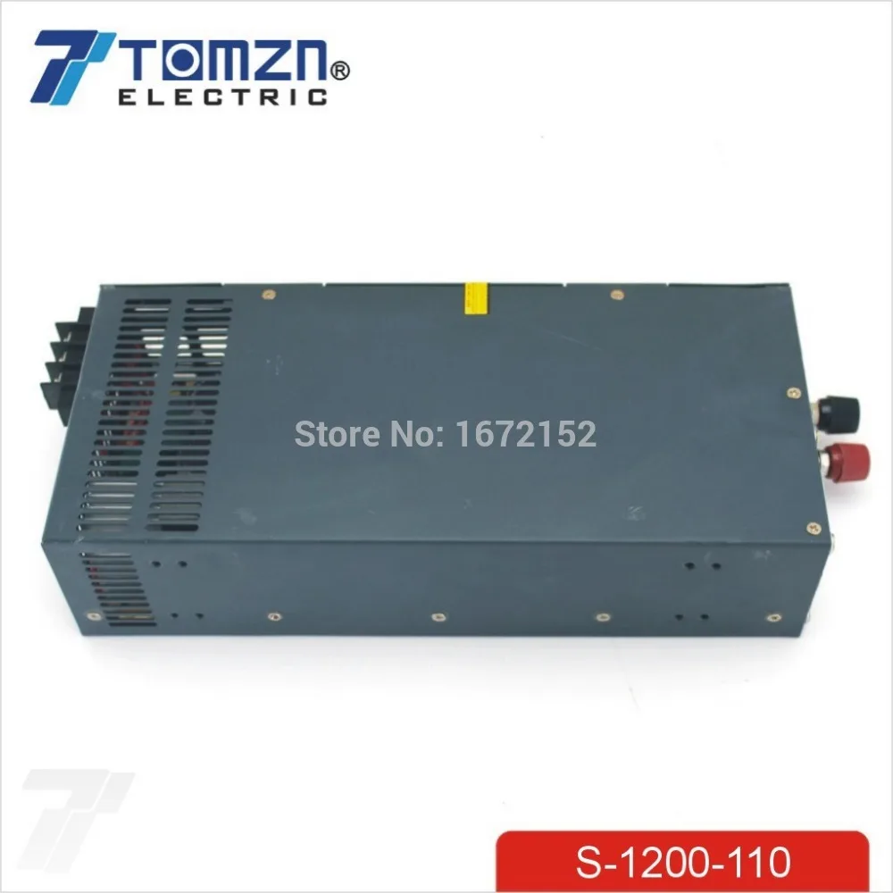 1200W 110V 11A Регулируемый или 220V вход одиночный выход импульсный источник питания