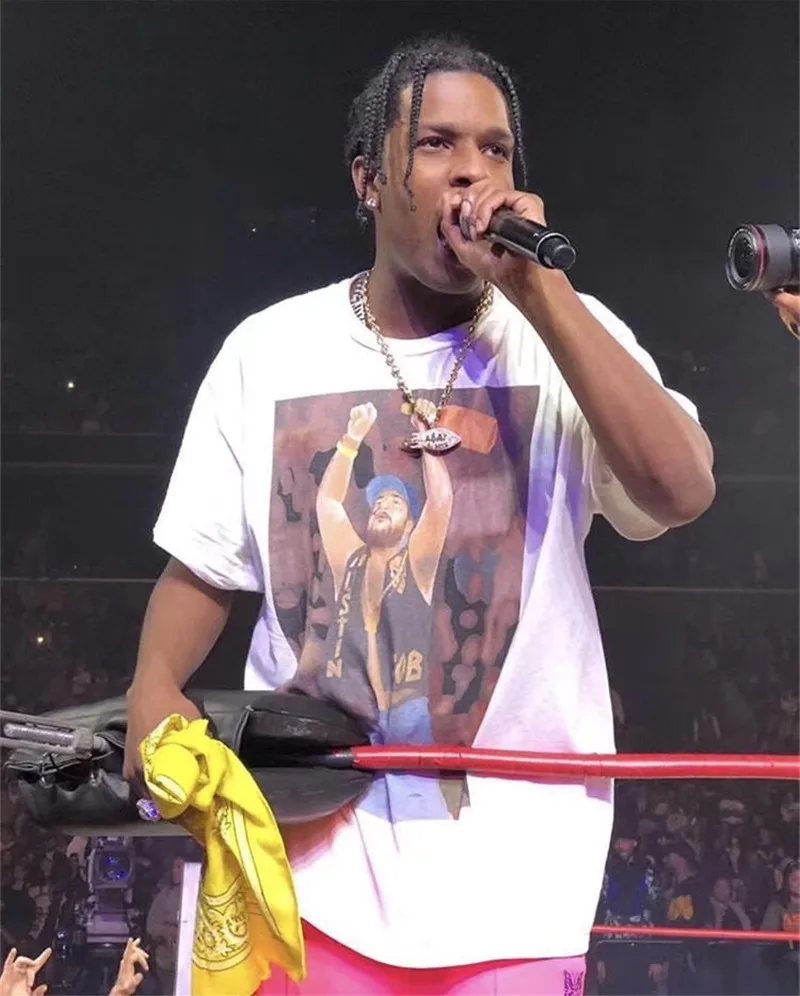 ASAP ROCKY Yams дневная Футболка мужская и женская 1:1 модные повседневные футболки высокого качества