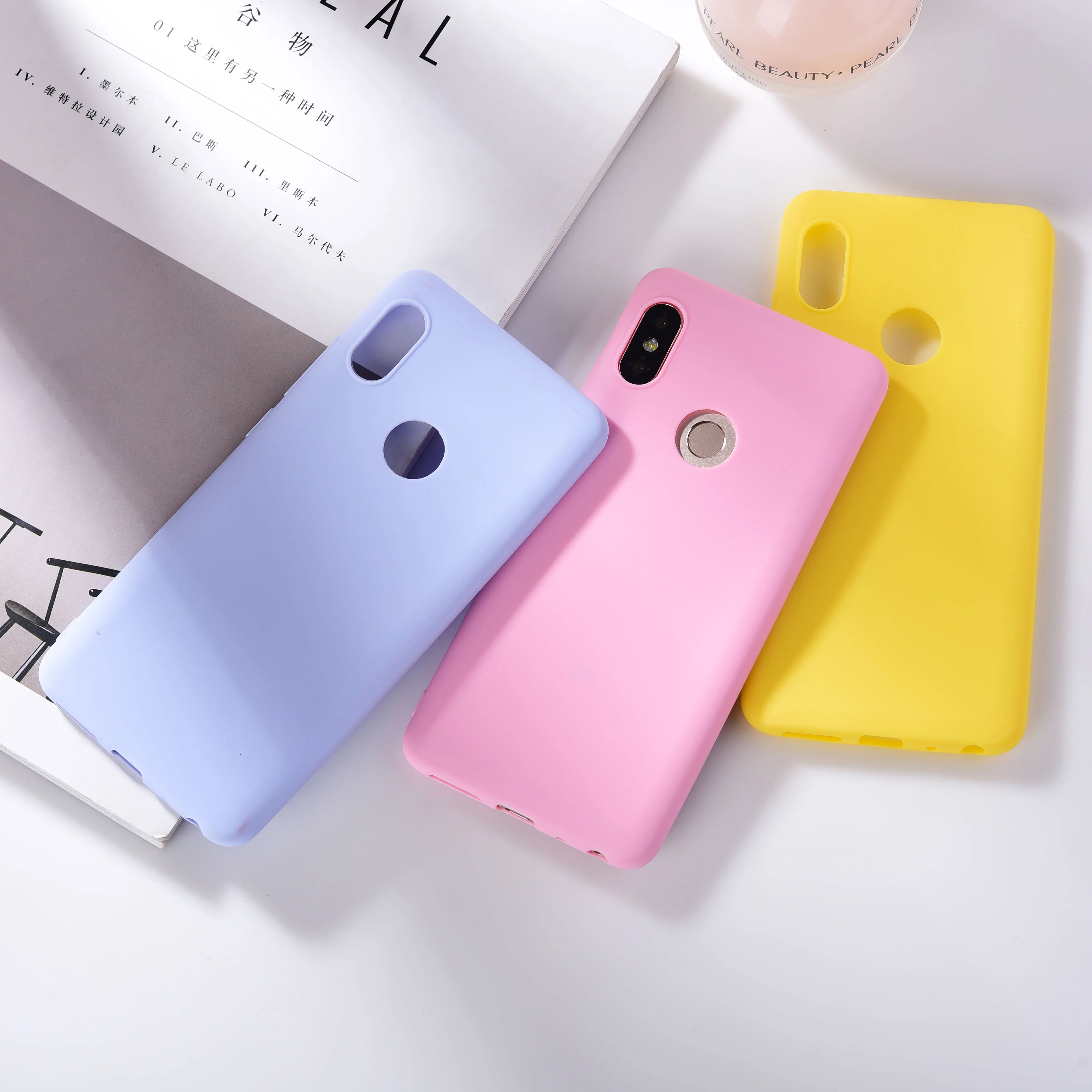 Красный чехол mi 7 Go 6A 5 Plus Note 3 4 4X 5A 6 Pro мягкий из ТПУ для Xiaomi 8 9 Se Lite Pocophone F1 |