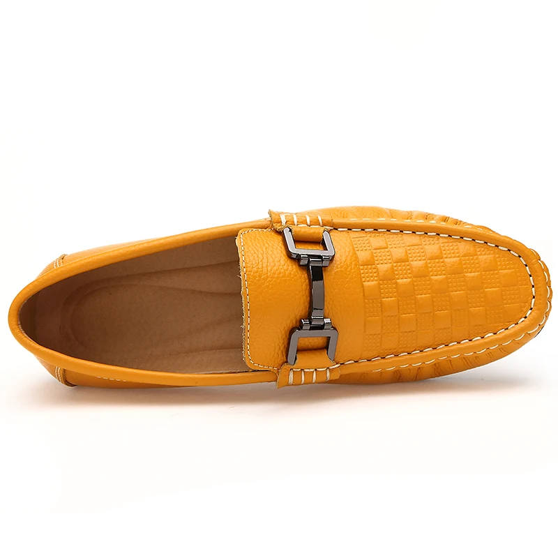 Обувь из тисненой кожи мужские лоферы дышащая мужская обувь повседневная для