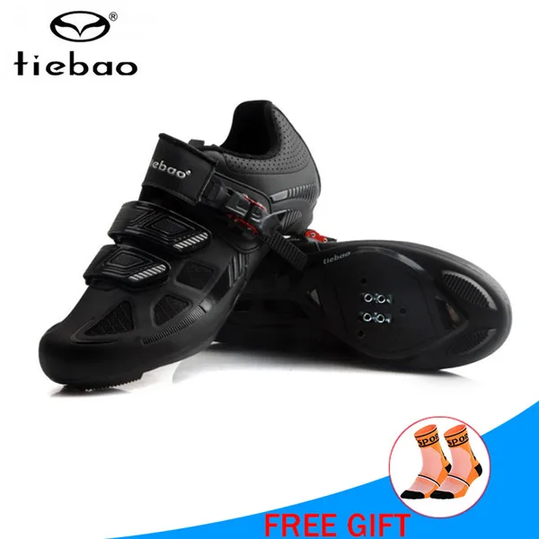 1652 black TIEBAO/Обувь для гоночного велосипеда; zapatillas hombre zapatillas bicicleta; дорожная обувь; sapatilha ciclismo; кроссовки для велоспорта - Цвет: 1652 black