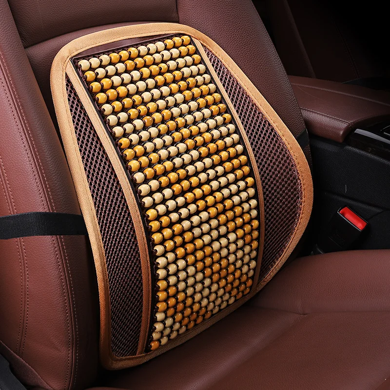 

Car Seat Office Chair Massage Back Lumbar Support Pillow Mesh Ventilate Cushion Pad Auto Interior Accessories Waist Supports