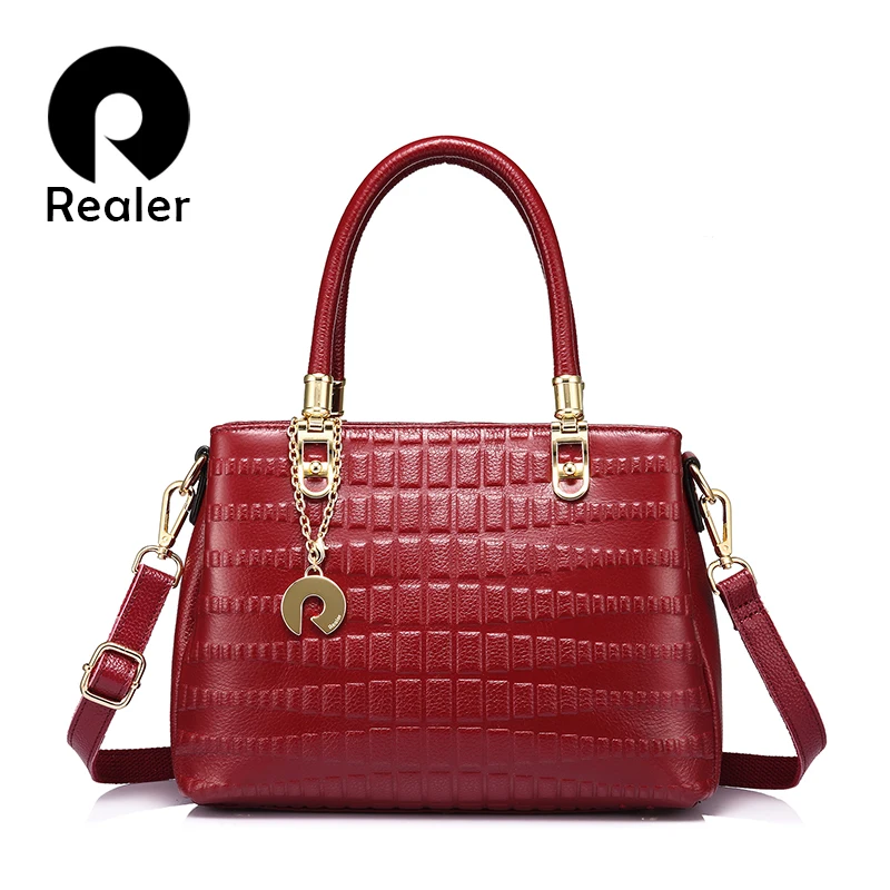 Женская мода Crossbody Сумка Натуральная кожа Сумочка женская повседневная сумка