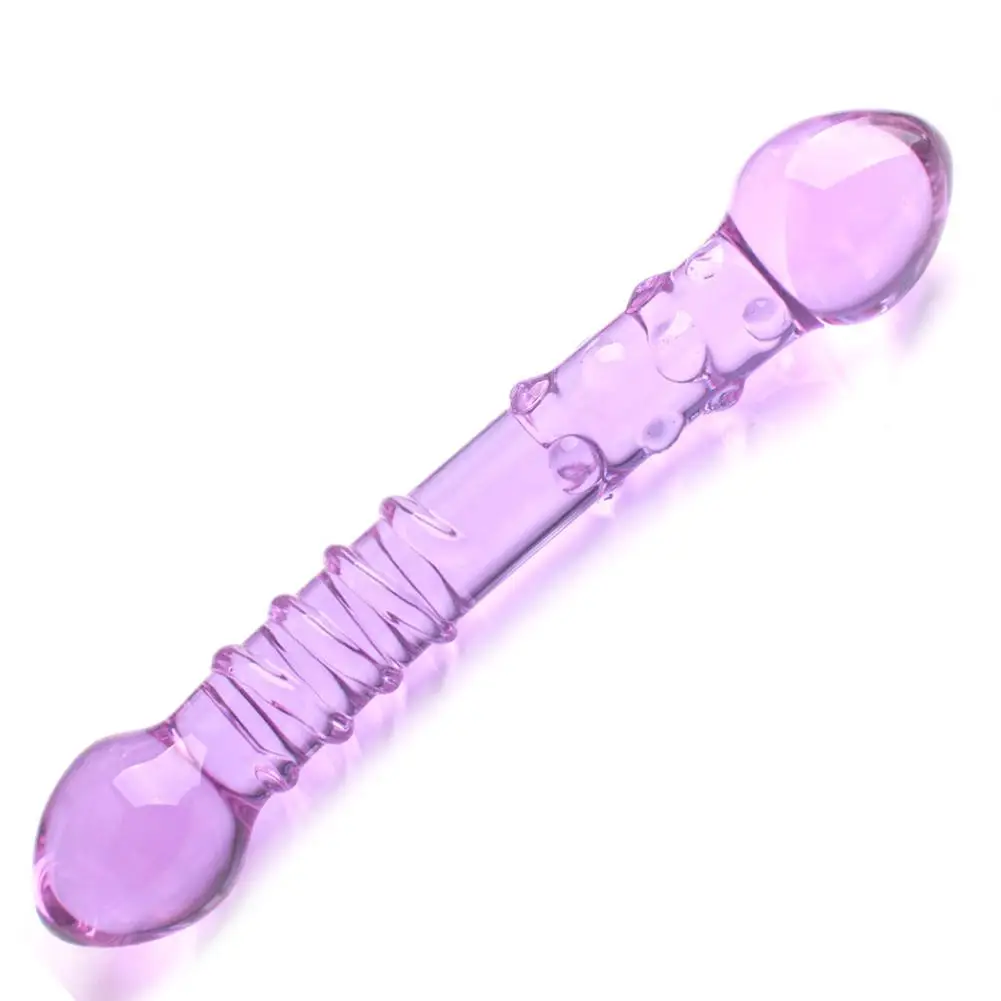 Эротический стеклянный фаллоимитатор Анальная пробка секс игрушки женский