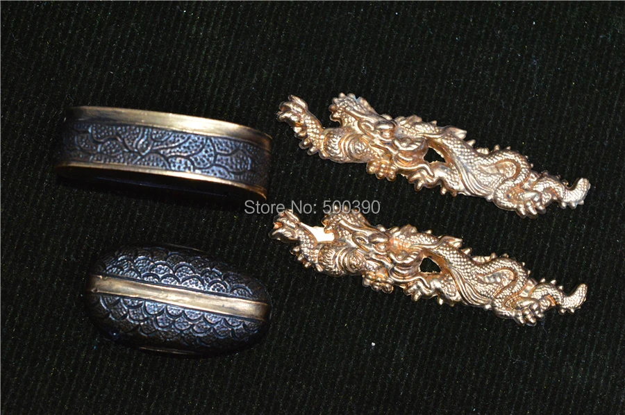 Фитинг латунный защитный Tsuba для японского катаны меч аксессуар набор с