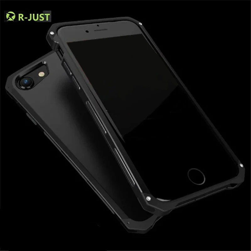 Алюминий металлический бампер + PC чехол противоударный для на афон iPhone SE 2 2020 5S 5 s 6s