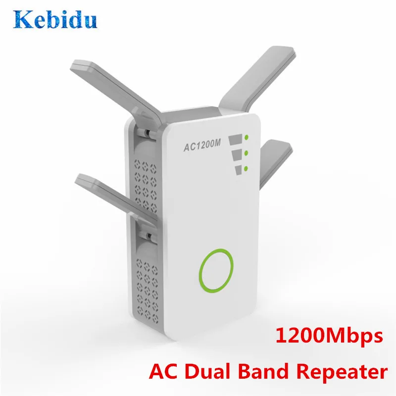 KEBIDU 1200 Мбит/с 2 4 ГГц 5 двухдиапазонный AP беспроводной Wi Fi ретранслятор диапазона