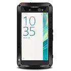 LOVEMEI грязеотталкивающие противоударные металлические алюминиевые чехлы с Gorilla Glass для SONY Xperia XA Ultra F3216 усиленная защита