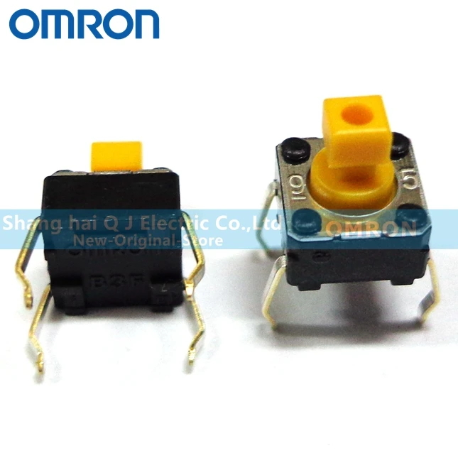 OMRON Тактильные переключатель 100 шт. B3F-1000 B3F-1002 B3F-1005 B3F-1022 B3F-1050 B3F-1062 B3F-1072 абсолютно и