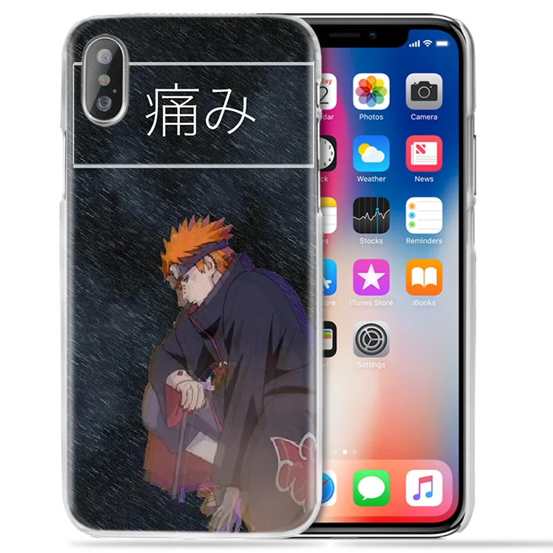Чехол Naruto Dragon Ball для iPhone XS Max XR X 10 7S 8 6 6S Plus 5S SE 5 4S 4 5C 6+ 6S+ 7+ 11 жесткий чехол для телефона с аниме