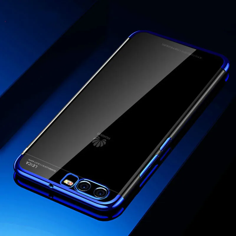 Чехол для Huawei P8 P9 P10 P20 Lite Plus роскошный мягкий прозрачный чехол Honor 7A 8X 9 10 V9Play Mate 8