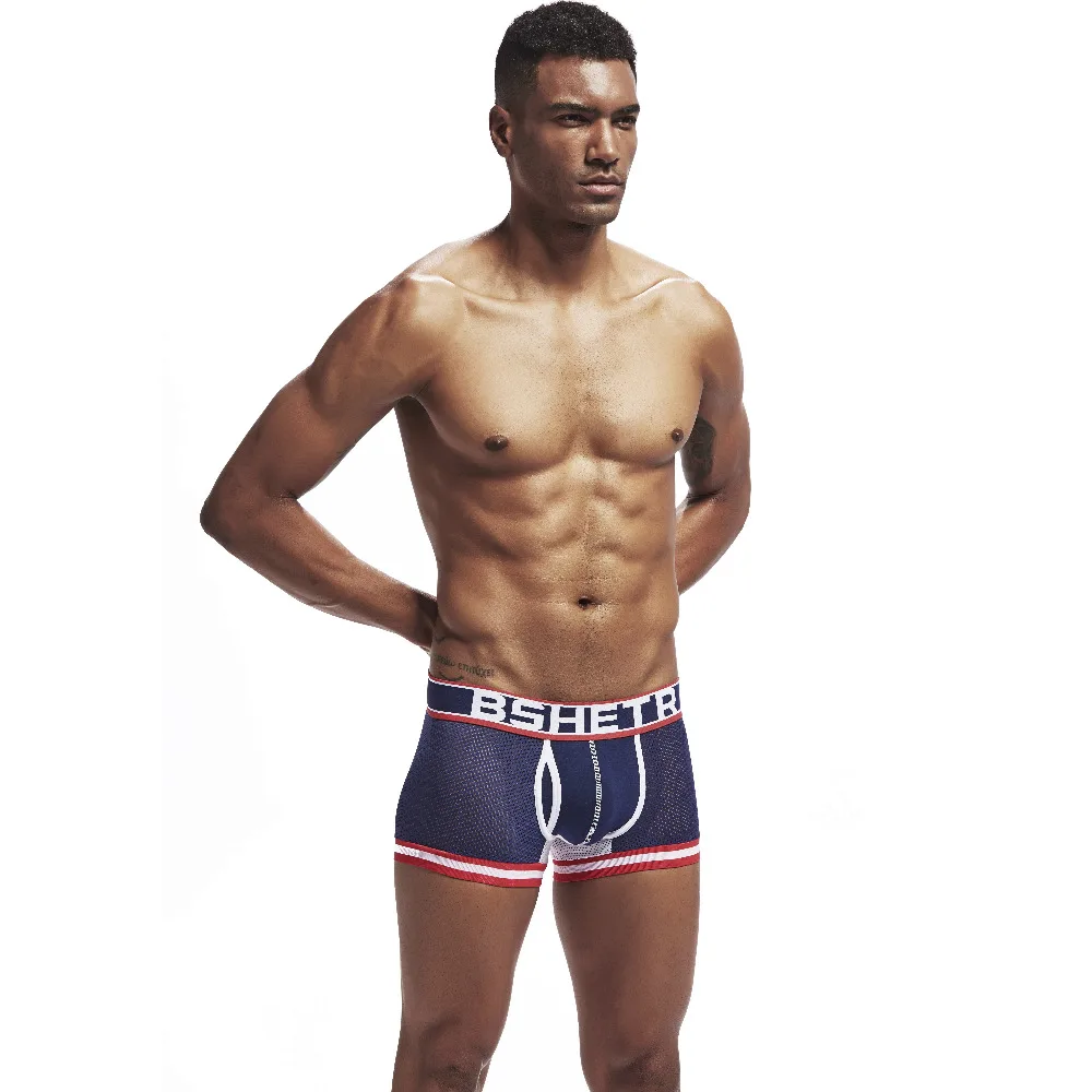Нижнее белье для мужчин супер популярные хлопковые боксеры|male panties|boxer pumpmesh boxer